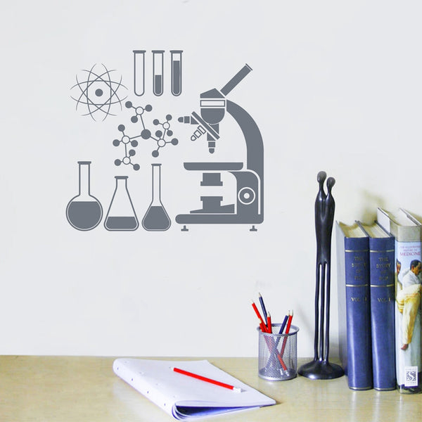 Laboratory Equipment Vinyl Wall Sticker