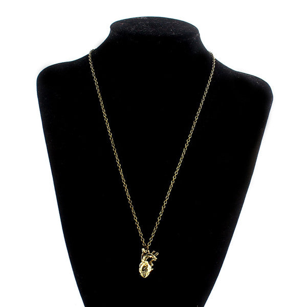 3D Simulation Heart Pendant