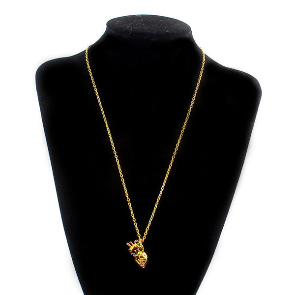 3D Simulation Heart Pendant