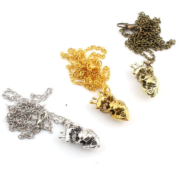 3D Simulation Heart Pendant