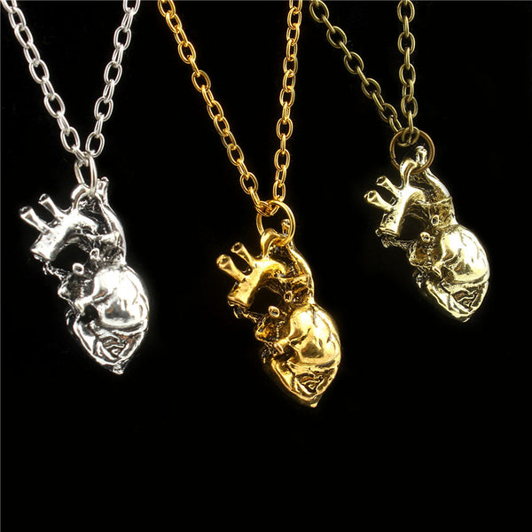 3D Simulation Heart Pendant
