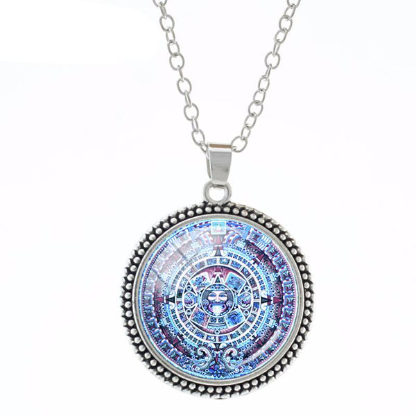 Fashion Mayan Calendar Aztec Pendant