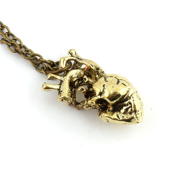 3D Simulation Heart Pendant