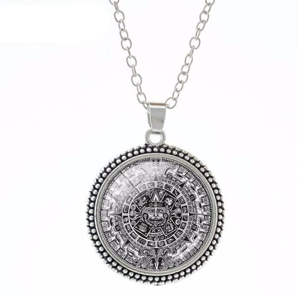 Fashion Mayan Calendar Aztec Pendant