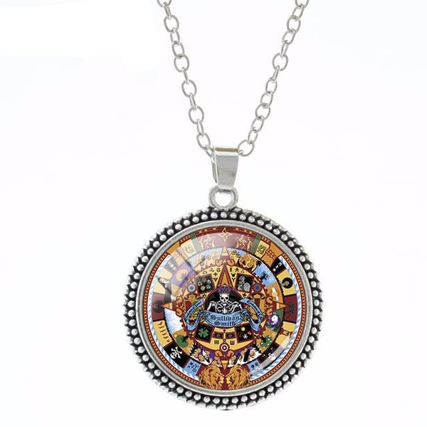 Fashion Mayan Calendar Aztec Pendant