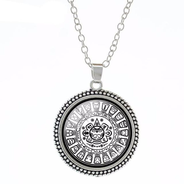 Fashion Mayan Calendar Aztec Pendant