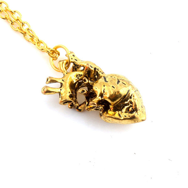3D Simulation Heart Pendant