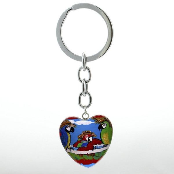 Vintage Queen Bee Key Chain