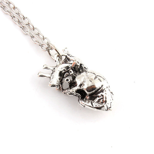 3D Simulation Heart Pendant