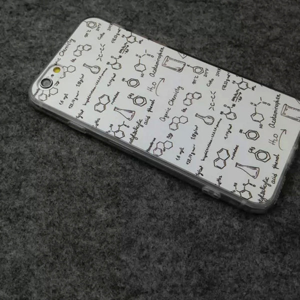 Geeky Chemistry Silicone Phone Case
